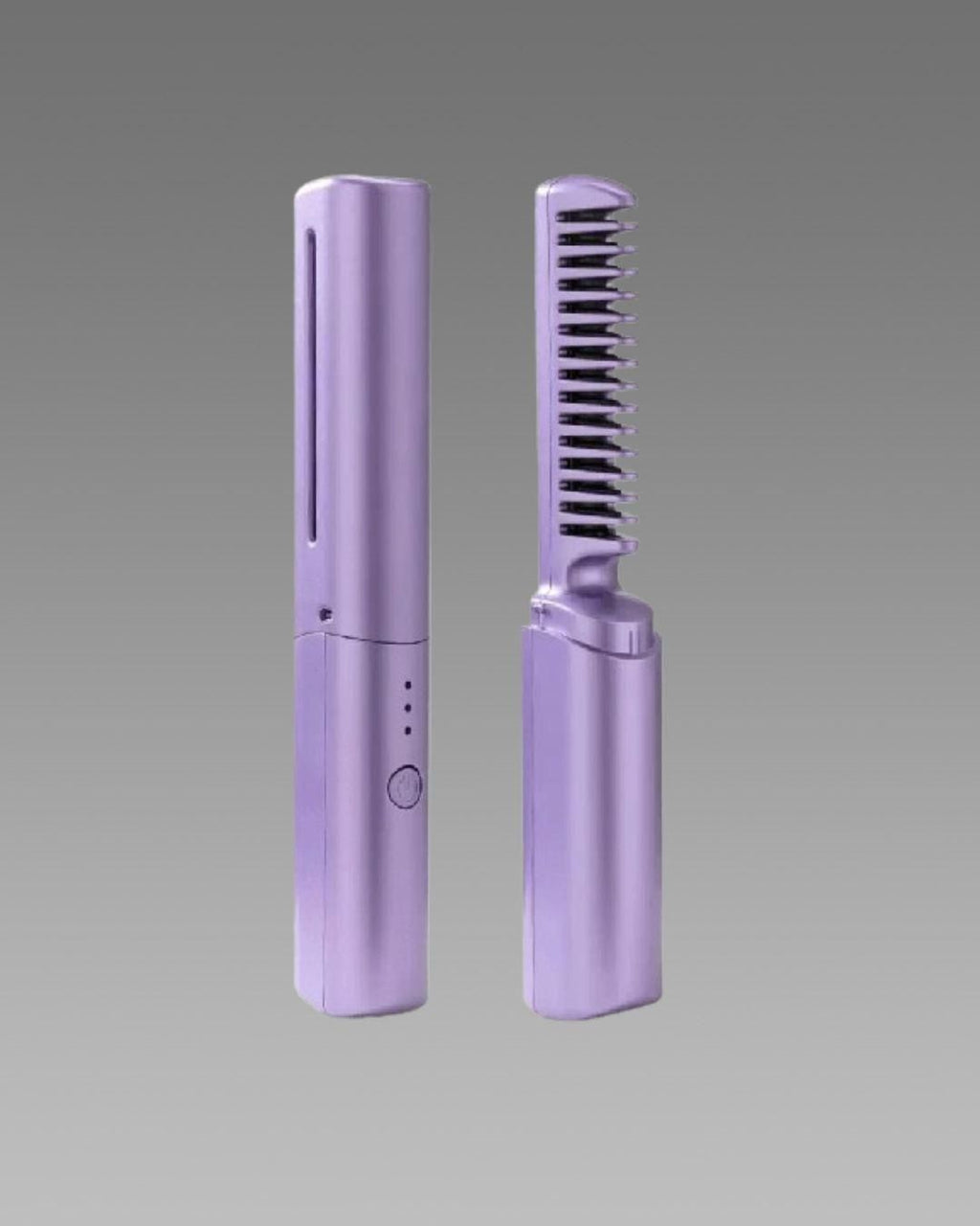 Portable Cordless Mini Hair Straightener – Rechargeable Hot Comb | Travel-Ready Styling Tool