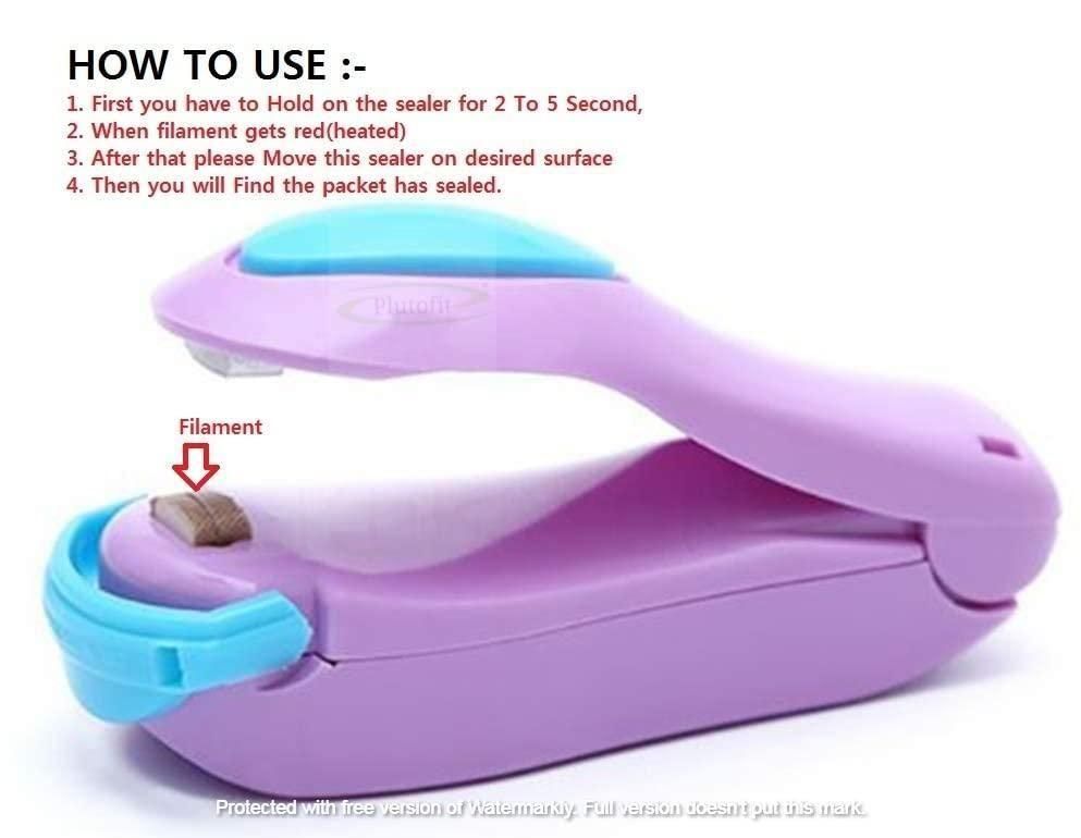 Portable Mini Heat Sealer Machine – Airtight Food & Snack Bag Sealer | Keeps Chips Fresh | Easy Handheld Plastic Sealing Tool